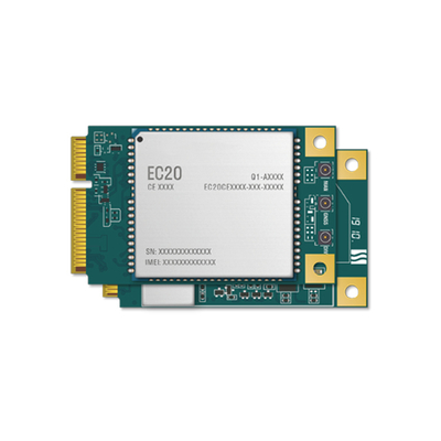 EC20CEHCLG-MINIPCIE-C Wireless Communication Module High Precision LTE Cat 4 Module Dengan Antarmuka PCIe Mini