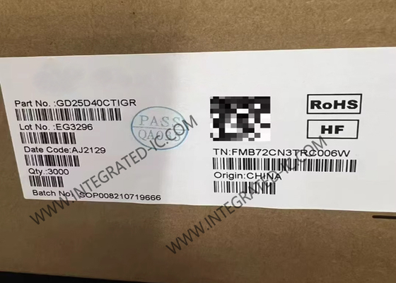 GD25D40CTIGR Chip IC Memori 4Mbit SPI NOR Flash Memory SOP-8 Serial Flash Memory