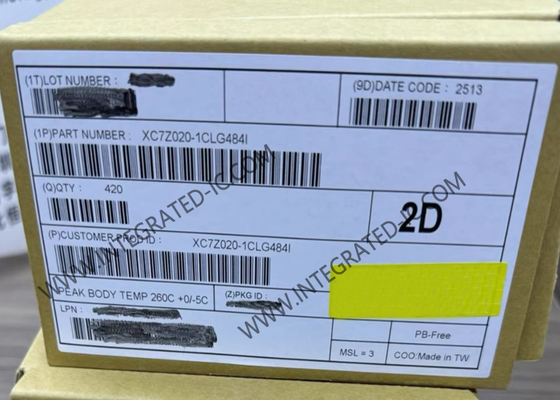 667MHz XC7Z020-1CLG484I Field Programmable Gate Array Zynq-7000 FPGA