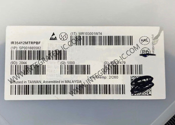 IR35412MTRPBF Integrated Circuit Chip Gate Drivers Multi Fase Controller 40-QFN IMVP8