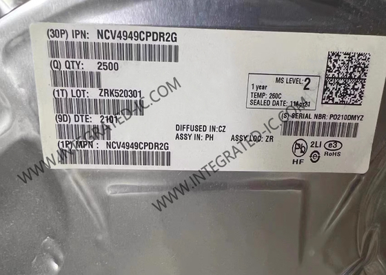 NCV4949CPDR2G Chip Sirkuit Terpadu Regulator Linear LDO 100mA Regulator LDO