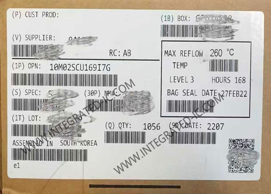 10M02SCU169I7G Field Programmable Gate Array MAX 10 FPGA Chip Logika yang Dapat Diprogram LFBGA169