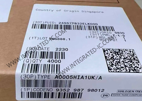 A0005HIA1UK Chip Sirkuit Terpadu Chip Pengisi Daya Chip Driver Paket BGA
