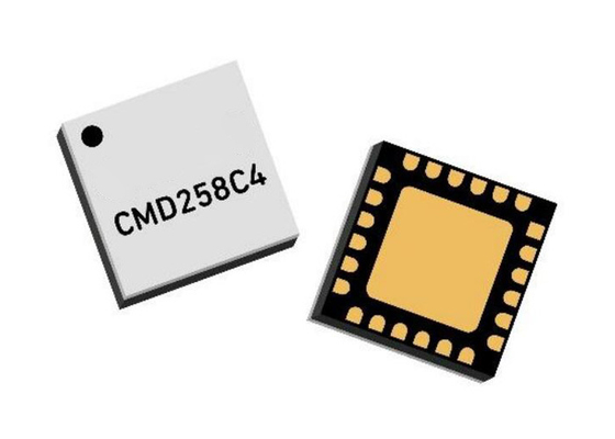 Modul Komunikasi Nirkabel CMD258C4 7.5GHz Hingga 13GHz Pencampur IQ IP3 Tinggi QFN24 Pencampur RF