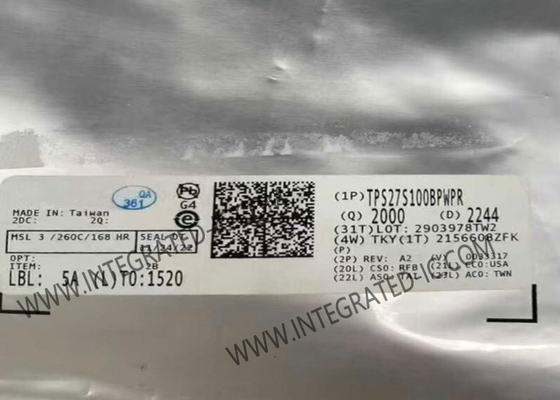 Chip Sirkuit Terpadu TPS27S100BPWPR Sakelar Sisi Tinggi 40V HTSSOP14 Sakelar Daya