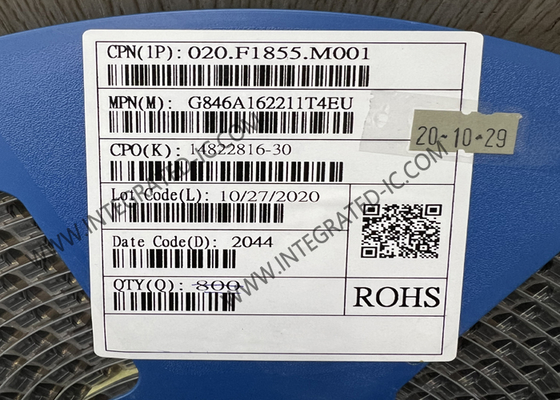 G846A162211T4EU Konektor AgilLink 1.0mm Kawat Ke Papan Konektor 16POS
