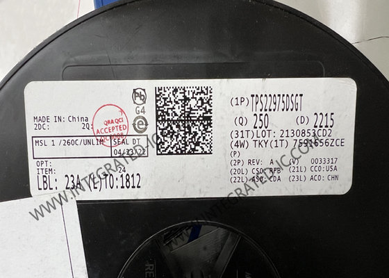 TPS22975DSGT Integrated Circuit Chip 6A Load Switches 16mOhm Power Switch IC WSON8