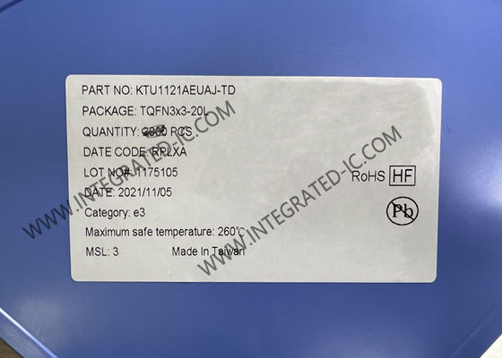KTU1121AEUAJ-TD Chip Sirkuit Terpadu Pelindung Port USB Tipe-C Untuk Pin CC Dan SBU