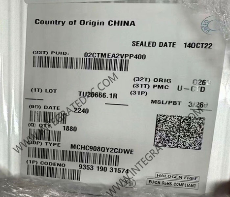 MCHC908QY2CDWE Mikrokontroler MCU Kinerja Tinggi 8-Bit 8MHz HC08 Mikrokontroler SOIC-16