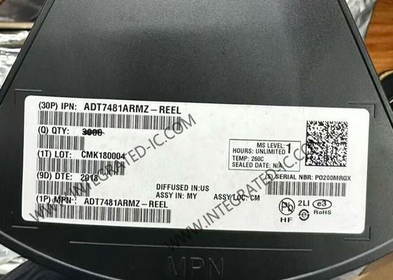ADT7481ARMZ Sensor IC Dual Channel Temperature Sensor And Over Temperature Alarm