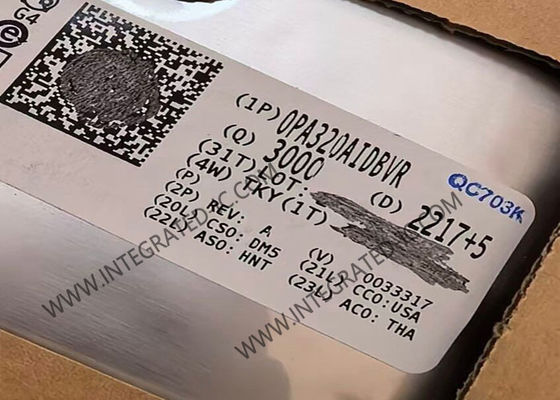 IC Sirkuit Terpadu OPA320AIDBVR Presisi 20MHz Low Noise CMOS Operational Amplifier Dengan Shutdown