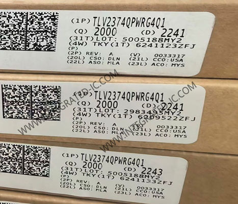 TLV2374QPWRG4Q1 Automotive Quad 16V 3MHz 4 Channel Operational Amplifier IC Chip