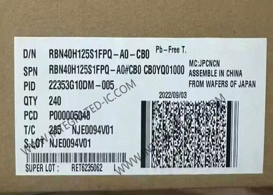 RBN40H125S1FPQ-A0 Integrated Circuit Chip IGBT Trench Transistor 1250V melalui lubang