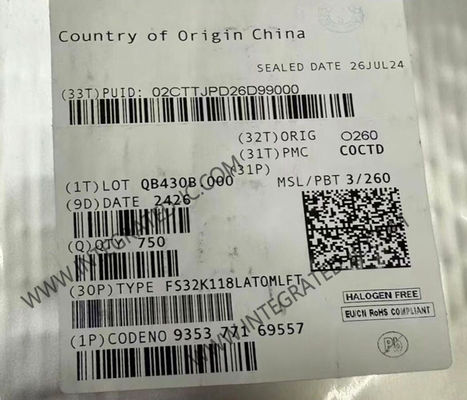 Mikrokontroler MCU FS32K118LAT0MLFT Single-Core ARM Cortex®-M0+ S32K