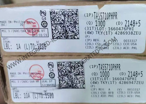 Chip Sirkuit Terpadu TAS5710PHPR 20W 2-Saluran Stereo Digital Audio Power Amplifier dengan Jalur Data 32-bit