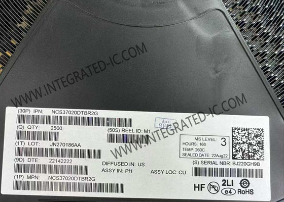 NCS37020DTBR2G Chip Sirkuit Terpadu Pemroses Sinyal dengan Regulator Shunt 12 V Paket TSSOP-14 dan Suhu Operasi 0°C ~ 70°C