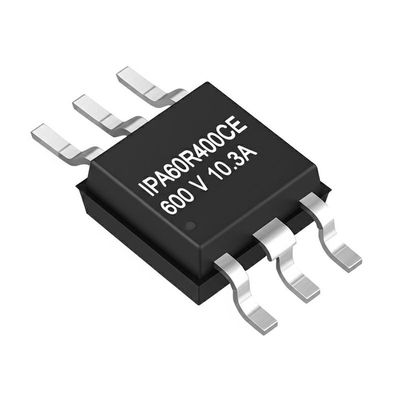Transistor MOSFET Daya Saluran-N IPA60R400CE 600 V 10.3A Chip Sirkuit Terpadu untuk Tahap PFC dan PWM