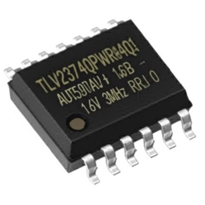 TLV2374QPWRG4Q1 Automotive Quad 16V 3MHz 4 Channel Operational Amplifier IC Chip