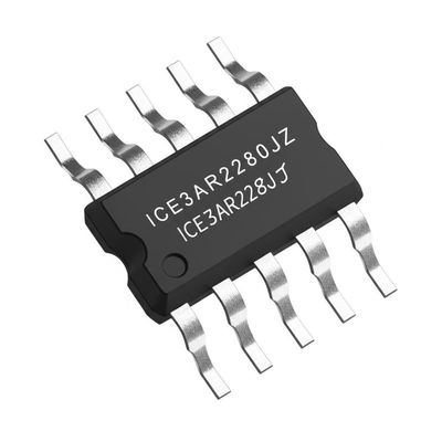 ICE3AR2280JZ Integrated Circuit Chip SMPS Controller dengan 800V Breakdown Voltage 100kHz Frekuensi tetap untuk 48V Intermediate Bus Converter
