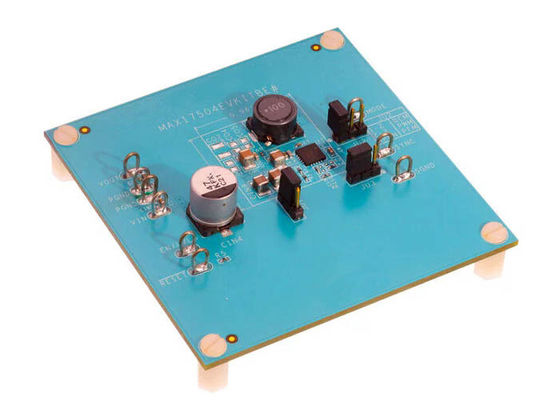 MAX17504EVKITBE Solusi Tertanam 500kHz 5V Step-Down DC-DC Converter Evaluation Board