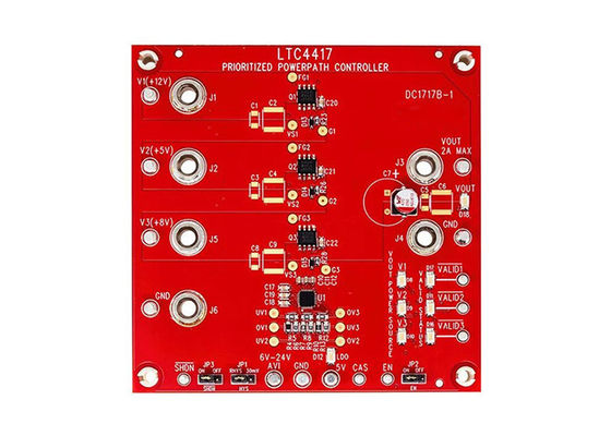 DC1717B Embedded Solutions PowerPathTM Power Distribution Switch Power Management Evaluation Board