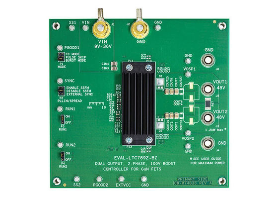 EVAL-LTC7892-BZ Solusi Tertanam 4 Output Tidak Terisolasi DC/DC Step Up Evaluation Board