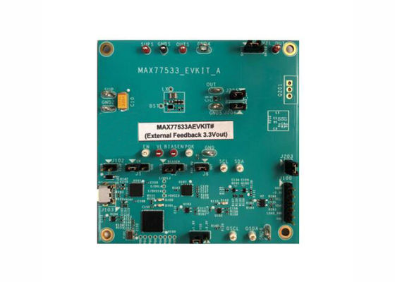 MAX77533AEVKIT Solusi Tertanam MAX77533 Step Down Converter Evaluation Board