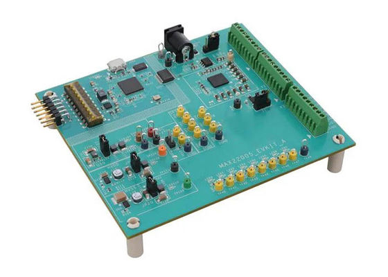 MAX22005EVKIT Solusi Tertanam Papan Evaluasi Antarmuka Input Analog 12-Saluran