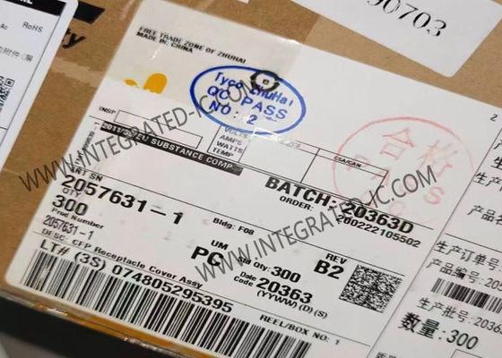 2057631-1 Penutup Rakitan Penutup Debu Wadah CFP Persegi Panjang yang Dapat Disegel untuk Wadah CFP