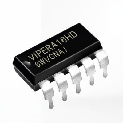 VIPERA16HD Integrated Circuit Chip dengan 6W High Voltage Converter 800 V Avalanche Ruggedness dan 60 kHz Operating Frequency