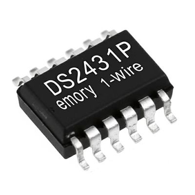 DS2431P 1024-Bit 1-Wire EEPROM Memory IC Chip dengan Paket TSOC-6 dan Organisasi 256 x 4