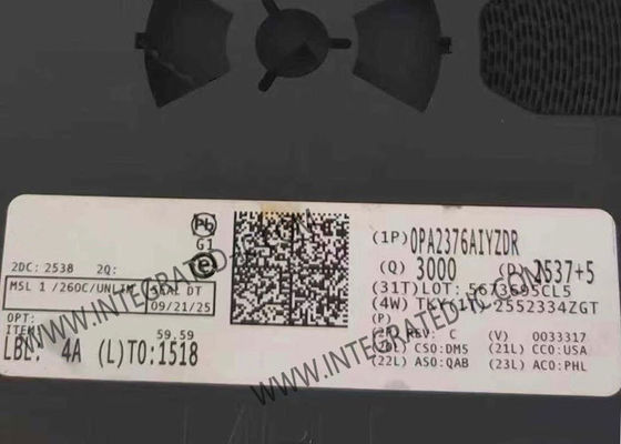 OPA2376AIYZDR Precision Operational Amplifier dengan 5.5 MHz Gain Bandwidth 2 V/us Slew Rate dan 5 uV Input Offset Voltage