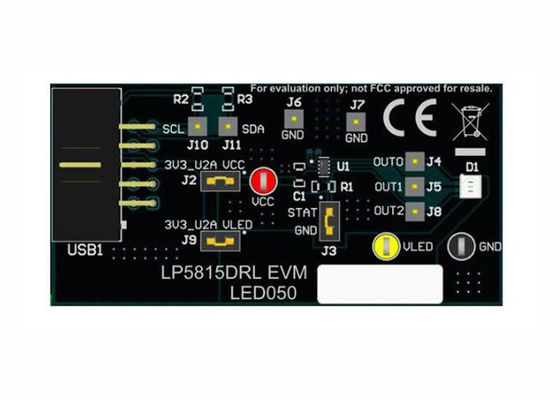 Modul Evaluasi Solusi Tertanam LP5815DRLEVM Pengemudi LED RGB 3 Saluran LP5815