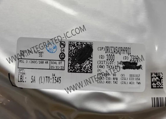 DRV3245AQPHPRQ1 Penggerak Gerbang Otomotif IC 3 Fasa 1A Arus Keluaran 4.5V hingga 45V HTQFP48