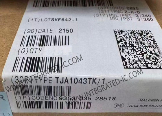 Chip Sirkuit Terpadu TJA1043TK 5Mbps Transceiver CAN Kecepatan Tinggi dengan Paket HVSON14 dan Kepatuhan ISO 11898-2:2003
