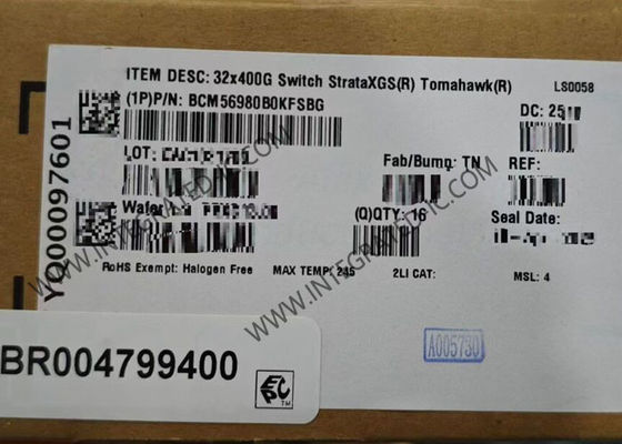 Ethernet IC BCM56980B0KFSBG Multi Layer Switch Ethernet IC
