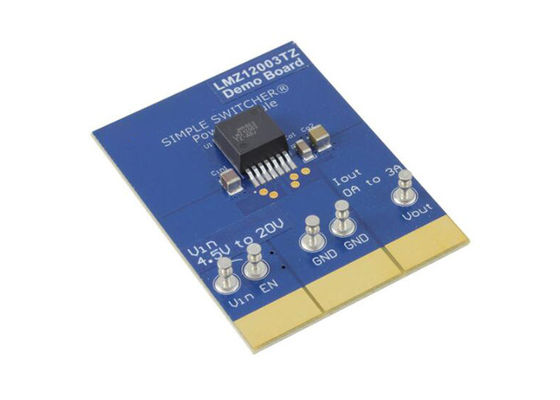 Papan Demonstrasi Modul Daya Solusi Tertanam LMZ12003 DEMO, Papan Demo LMZ12003