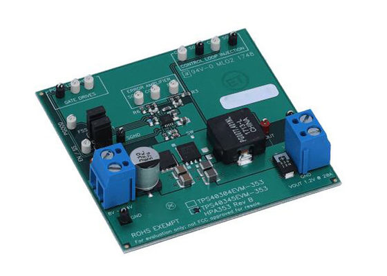 TPS40345EVM-353 Solusi Tertanam TPS40345 Modul Evaluasi Pengontrol Buck Sinkron
