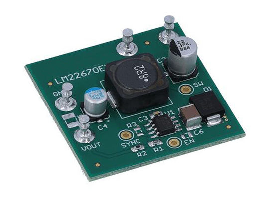 Papan Evaluasi Solusi Tertanam LM22670EVAL Konverter Buck SIMPLE SWITCHER LM22670