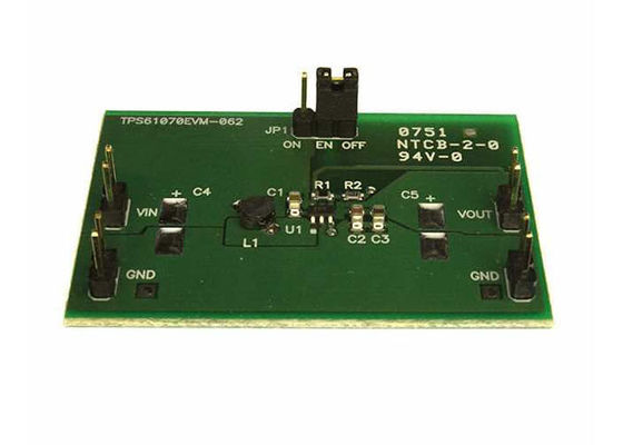 TPS61070EVM-062 Solusi Terpasang 300mA 5V 1.2MHz DC/DC Step Down Converter Papan Evaluasi