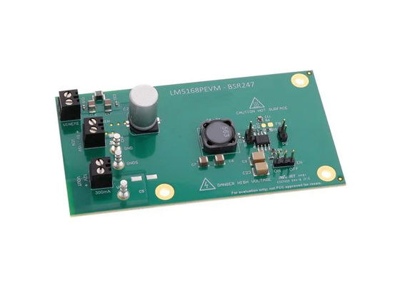LM5168PEVM Solusi Tersemat 300mA 115V DC/DC Buck Regulator Papan Evaluasi