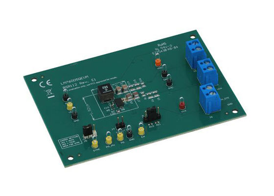 Modul Evaluasi Konverter Tegangan Step Down Sinkron Embedded Solutions LM76005QEVM