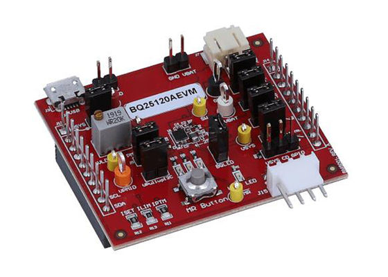 Modul Evaluasi Pengisi Daya Baterai Linear 300mA BQ25120AEVM Embedded Solutions