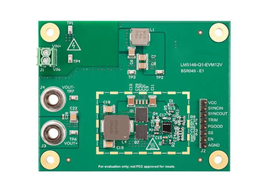 Papan Evaluasi Konverter DC/DC Step Down 15V Ke 85V LM5146-Q1-EVM12V Embedded Solutions