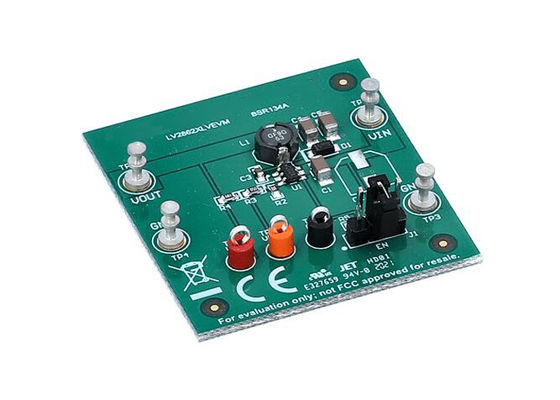 Papan Evaluasi Solusi Tertanam LV2862XLVEVM Modul Evaluasi Konverter Buck 600mA