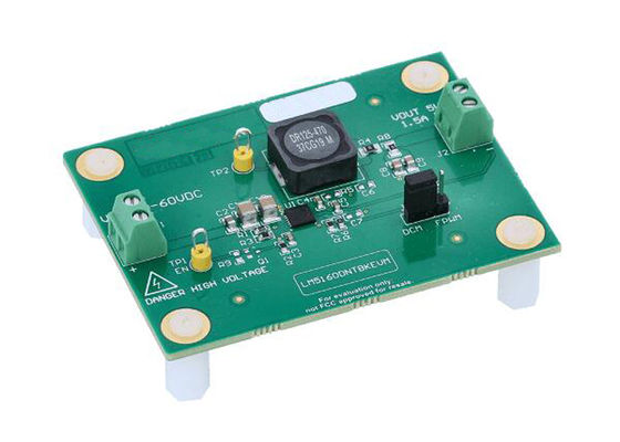 Papan Evaluasi Konverter DC DC 50V 2.2MHz Solusi Tersemat LM5160DNTBKEVM