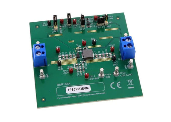 Papan Evaluasi Konverter Buck 4.5V Hingga 24V TPS51383EVM Embedded Solutions 25kHz