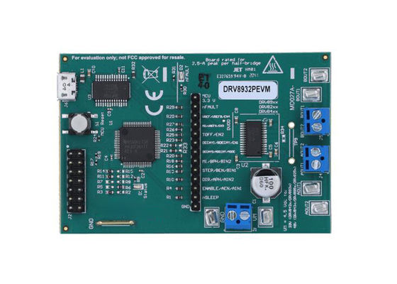 Solusi Tertanam DRV8932PEVM 35V 1A DRV8932 Quad Half Bridge Driver Evaluation Board