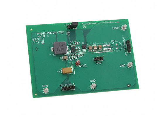 TPS61178EVM-792 Solusi Tertanam 20V 10A Modul Evaluasi Boost Synchronous Terintegrasi