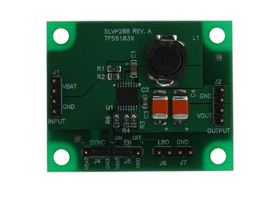 TPS61030EVM-208 Solusi Tertanam 5V 1A DC/DC Step Up Converter Evaluation Board